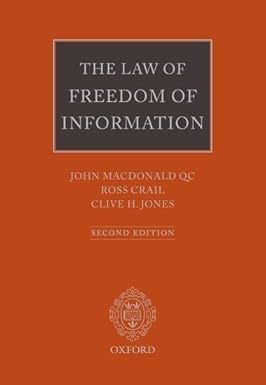 The Law of Freedom of Information